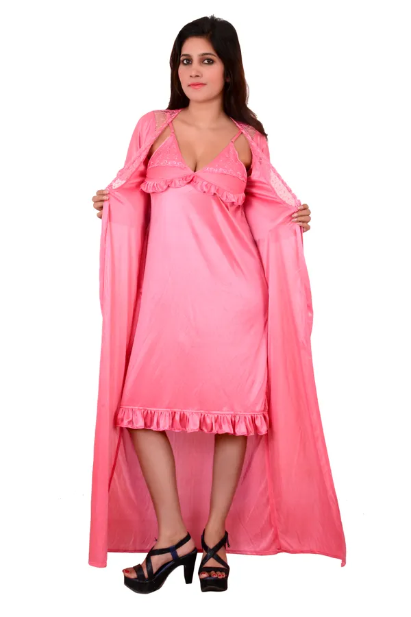 Satin_Nighty_And_Night_Gowns_Pink