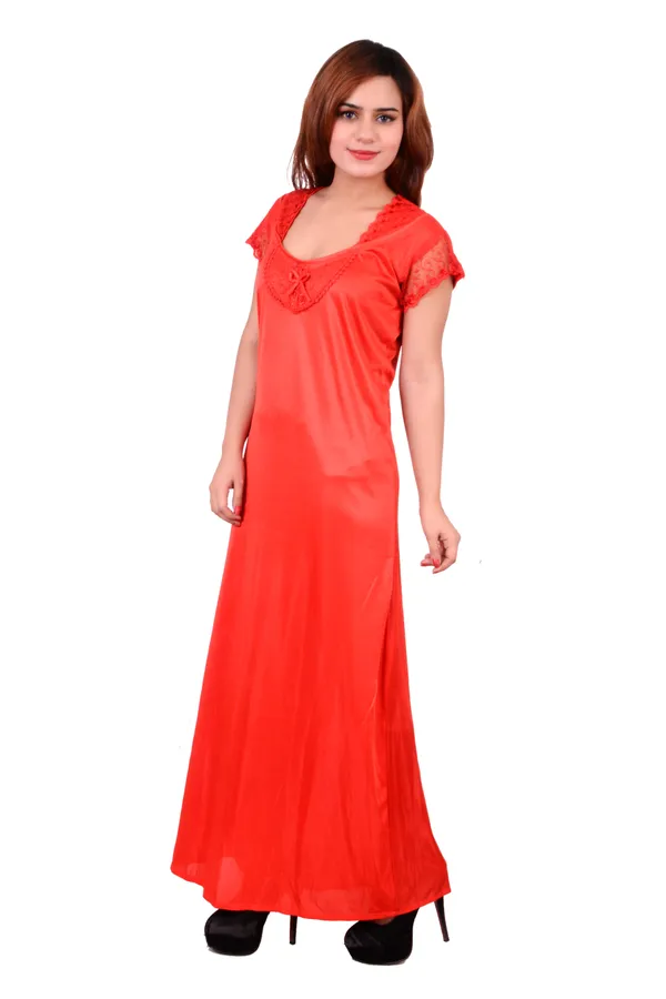 Satin_Night_Dress_Red