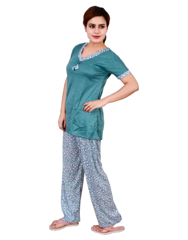 Hosiery_Nightsuit_Sets_Green