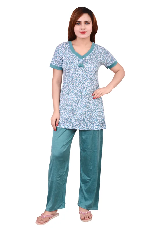 Hosiery_Nightsuit_Sets_Green