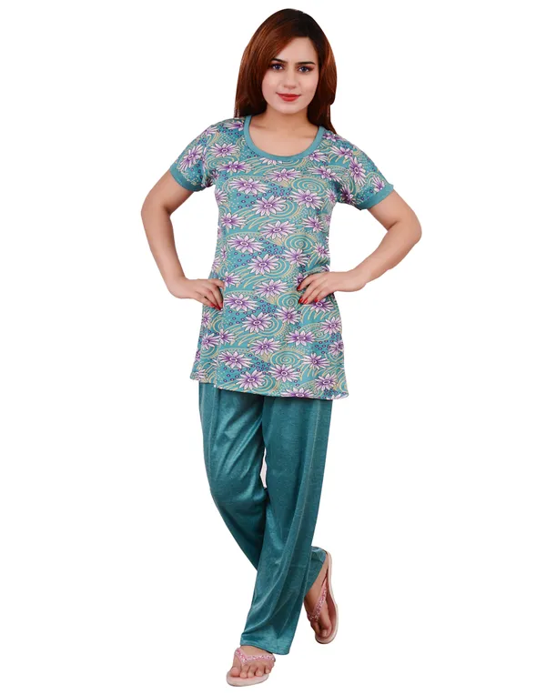 Hosiery_Nightsuit_Sets_Green