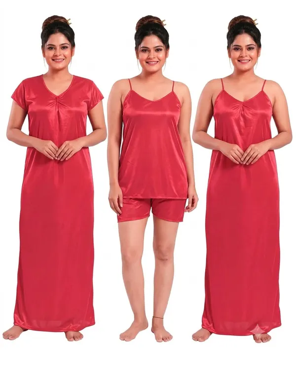 Pink_Satin_Nightdress_for_Women