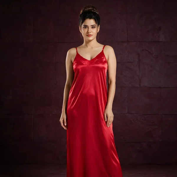 Red_Satin_Nightwear_Set_for_Women