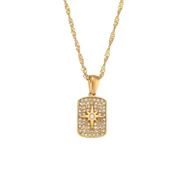 Gold_Tone_Rhinestone_Star_Pendant_Necklace_for_Women