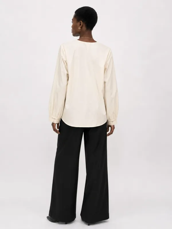 Ivory_Lace_Detail_Long_Sleeve_Blouse_for_Women