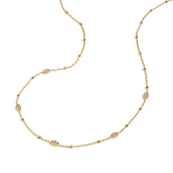 Gold_Tone_Oval_Link_Necklace_for_Women