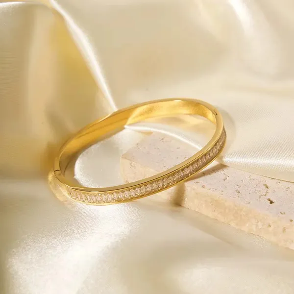Gold_Tone_Crystal_Line_Bangle_for_Women