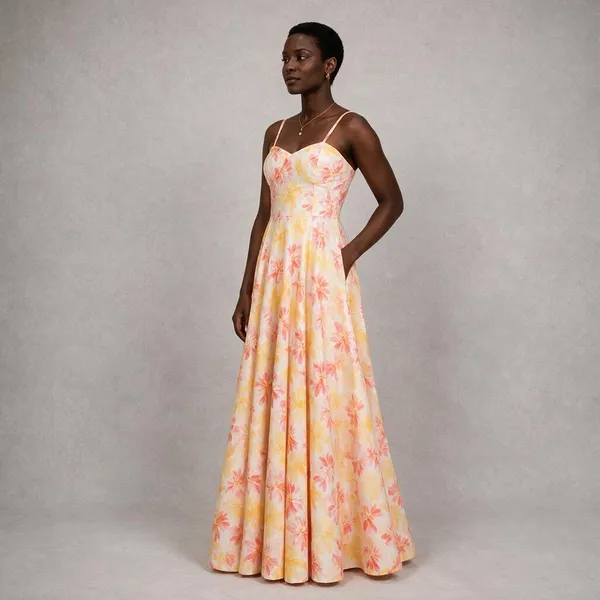 Multicolour_Floral_Fit_And_Flare_Dress_for_Women