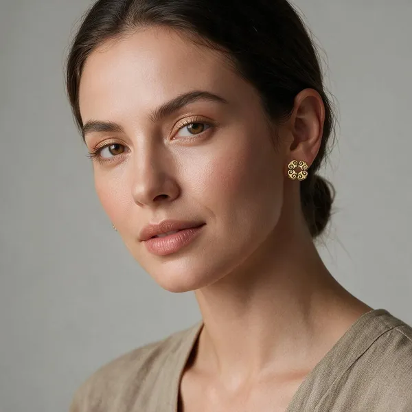 Gold_Tone_Filigree_Stud_Earrings_for_Women