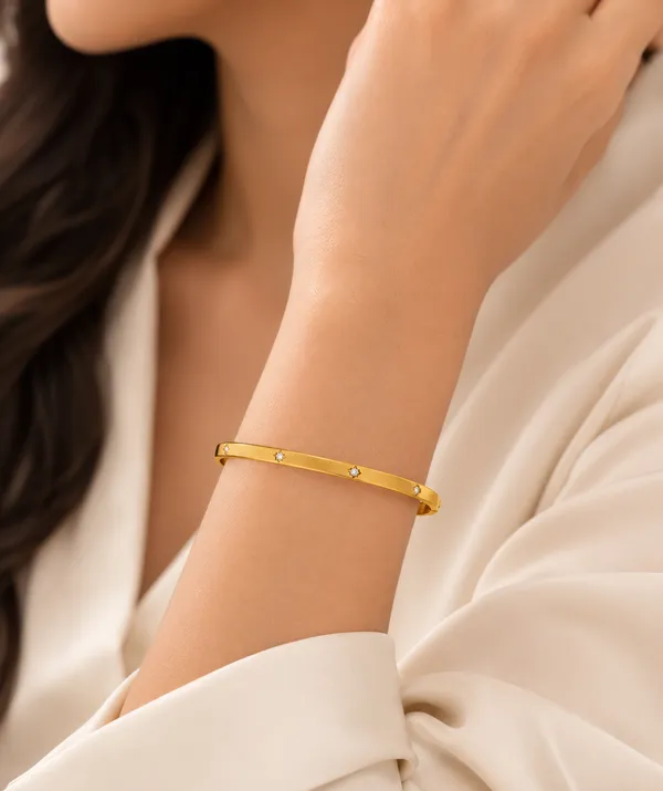 Gold_Tone_Stone_Detail_Bangle_Bracelet_for_Women