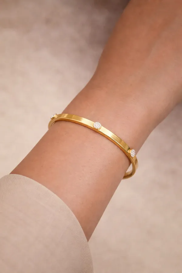 Gold-Tone_Embellished_Bangle_Bracelet_for_Women