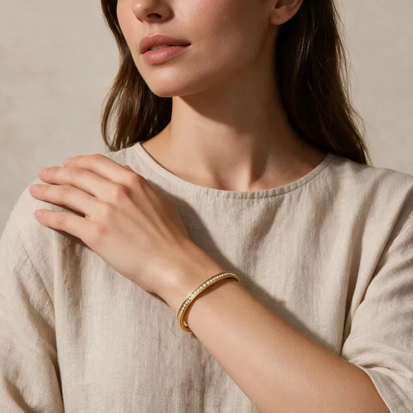 Gold_Tone_Crystal_Studded_Bangle_Bracelet_for_Women