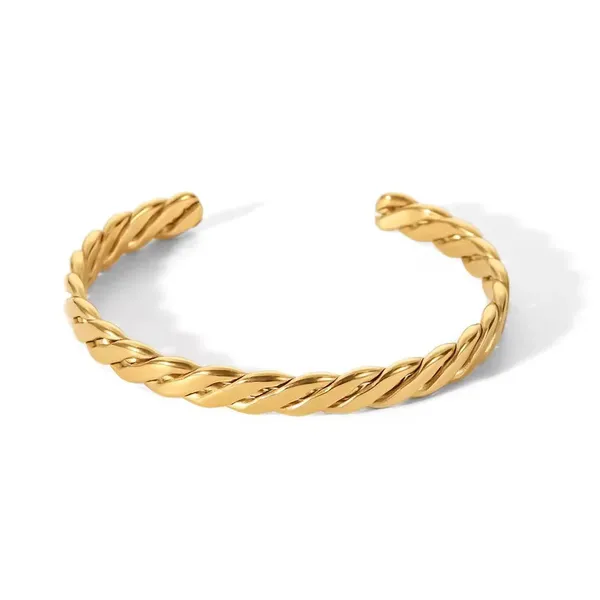 Gold_Tone_Twisted_Cuff_Bracelet_for_Women