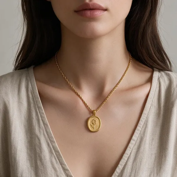 Gold_Tone_Pendant_Necklace_for_Women