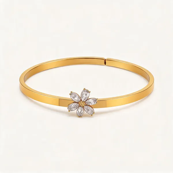 Gold_Tone_Floral_Bangle_Bracelet_for_Women