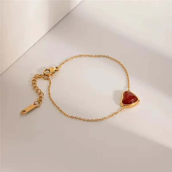 Gold_Tone_Heart_Charm_Bracelet_for_Women
