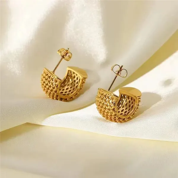 Gold_Tone_Textured_Hoop_Earrings_for_Women