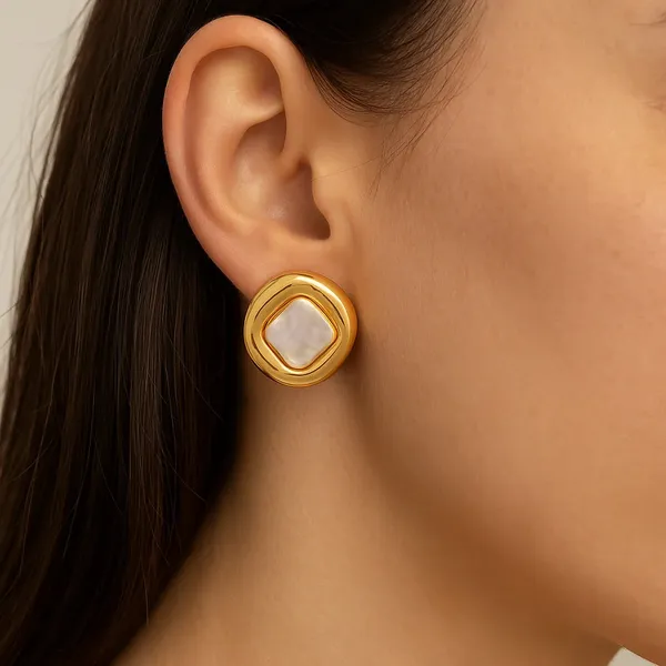Gold_Tone_Geometric_Stud_Earrings_for_Women