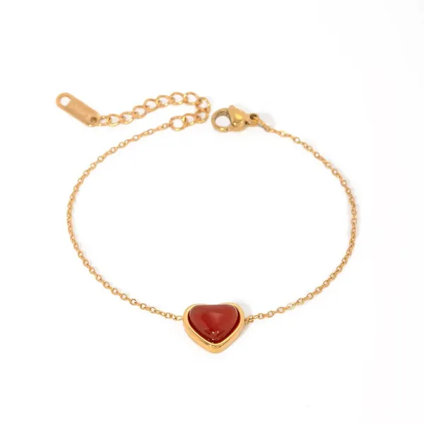 Gold_Tone_Heart_Charm_Bracelet_for_Women