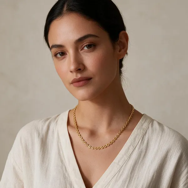 Gold_Tone_Heart_Link_Chain_Necklace_for_Women