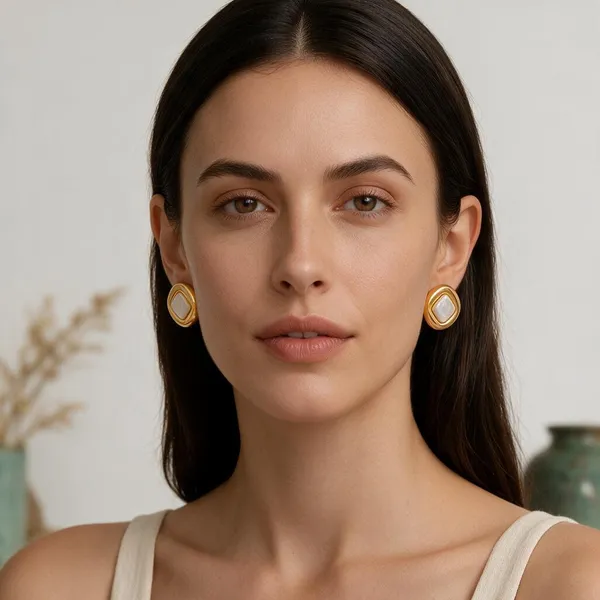 Gold_Tone_Geometric_Stud_Earrings_for_Women