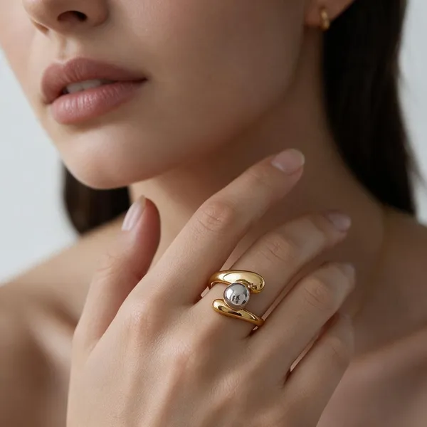 Gold_Tone_Adjustable_Open_Ring_for_Women