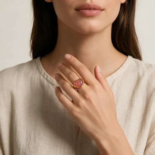 Gold_Tone_Pink_Heart_Stone_Ring_for_Women