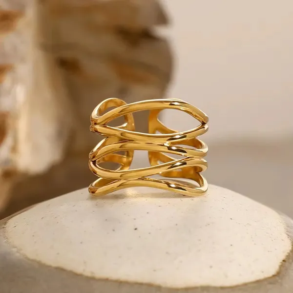 Gold_Tone_Multi_Band_Ring_for_Women