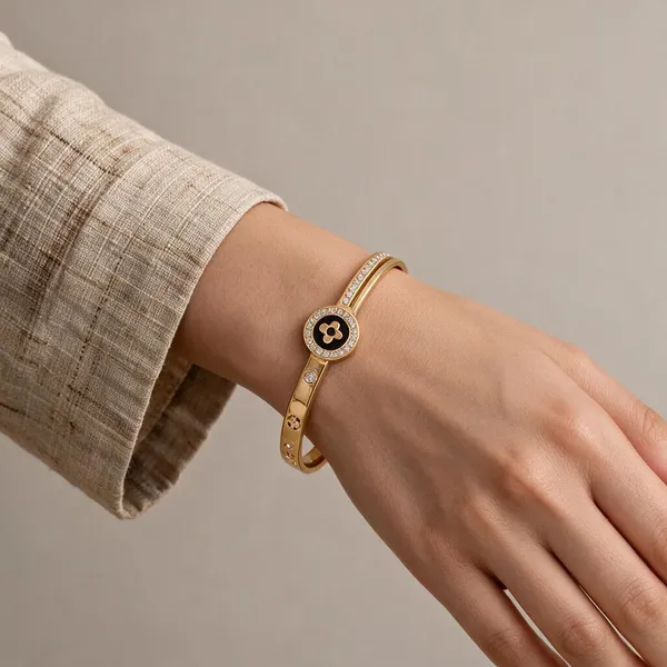 Gold_Tone_Crystal_Floral_Motif_Bracelet_for_Women