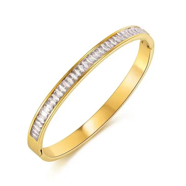 Gold_Tone_Crystal_Line_Bangle_for_Women