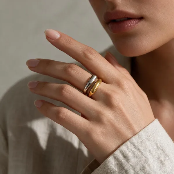 Gold_Silver_Open_Band_Ring_for_Women