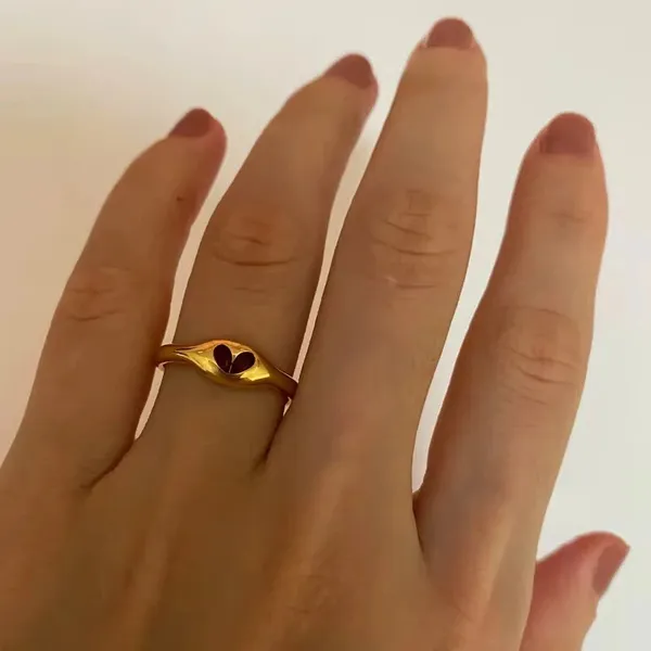 Gold_Tone_Heart_Motif_Ring_for_Women