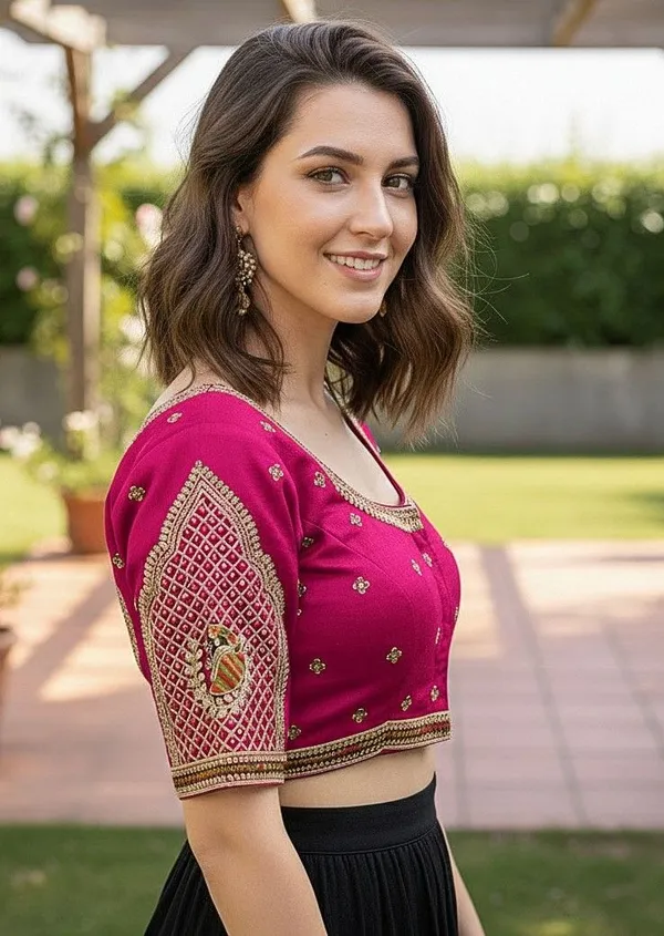 Kalapati_Round_Neck_Women_Blouse_()