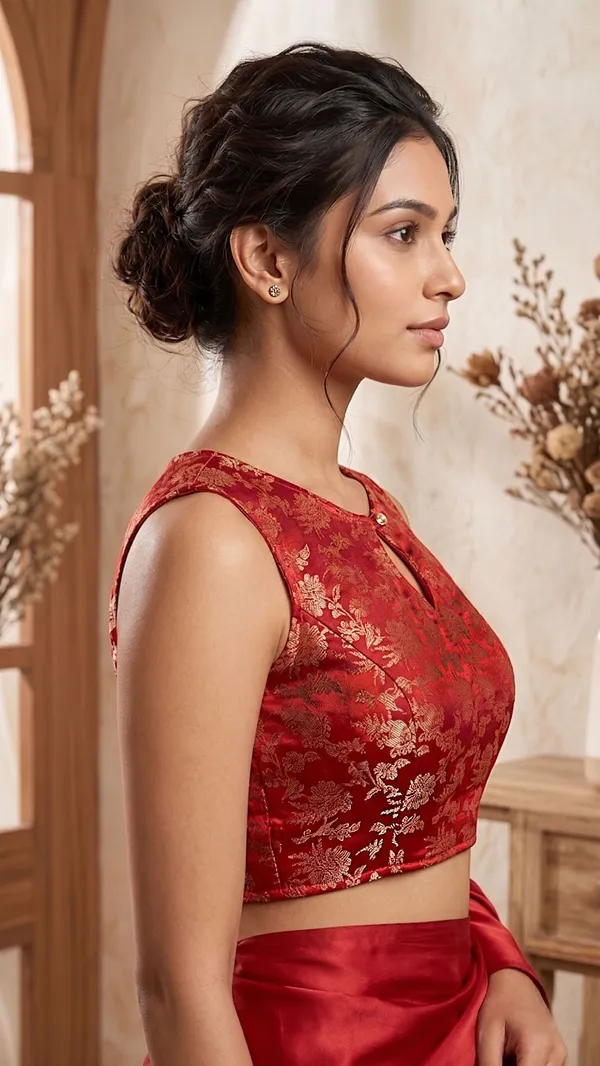Kalapati_Round_Neck_Women_Blouse_()