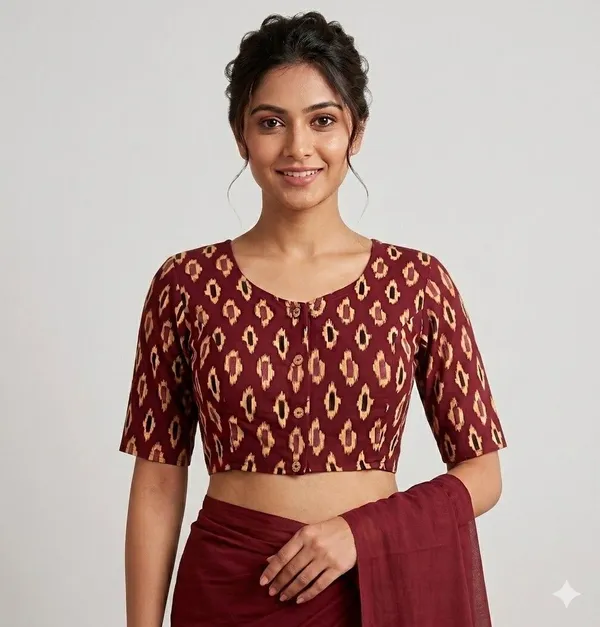 Kalapati_Round_Neck_Women_Blouse_()