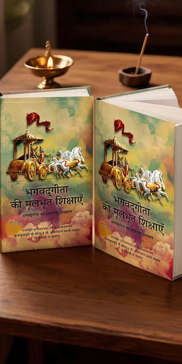 Bhagavad_Gita_Ki_Mool_Bhoot_Shikshayen_Hindi_Softcover_Book_-_Pack_of_2