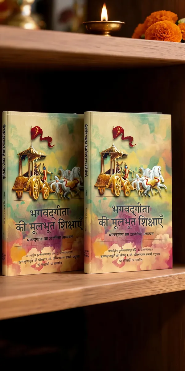 Bhagavad_Gita_Ki_Mool_Bhoot_Shikshayen_Hindi_Softcover_Book_-_Pack_of_2