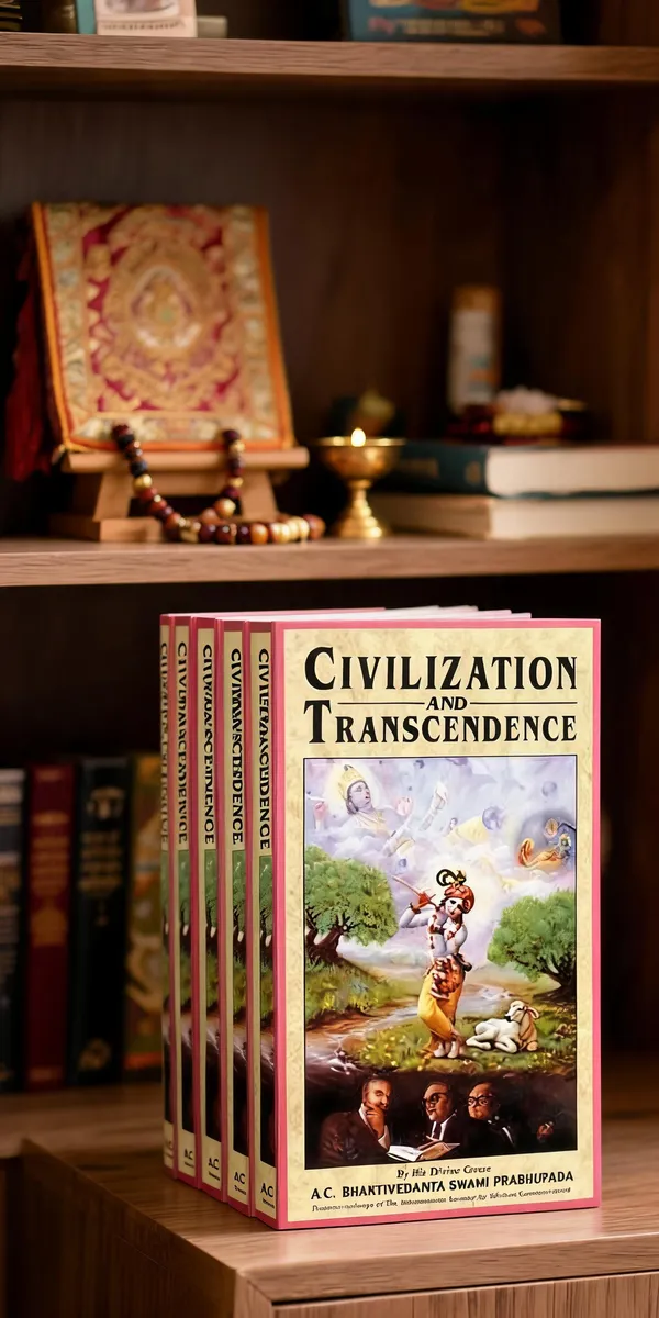 Civilization_And_Transcendence_By_Bhaktivedanta_Swami_Prabhupada_-_Pack_of_5