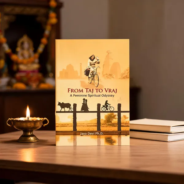 From_Taj_To_Vraj_Softcover_Religious_Book_By_Jaya_Devi