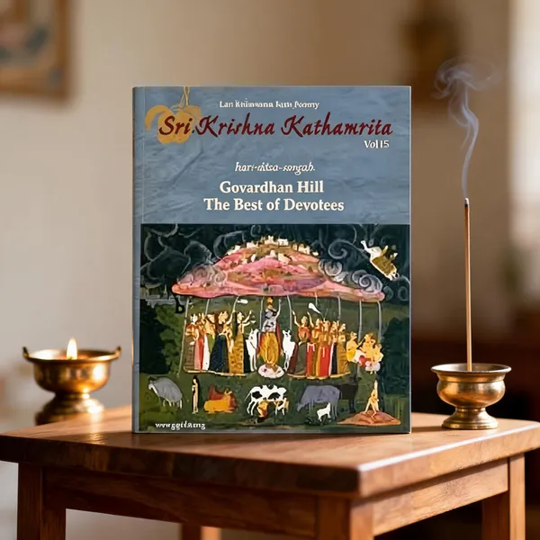 Sri_Krishna_Kathamrita_No_15_Govardhan_Hill_Softcover