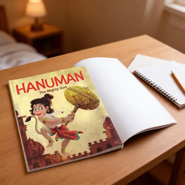 Hanuman_The_Mighty_God_Children'S_Softcover_Story_Book