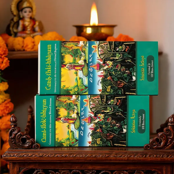 Catuh_Sloki_Bhasyam_Commentary_By_Srinivasa_Acarya_Softcover_-_Pack_of_2