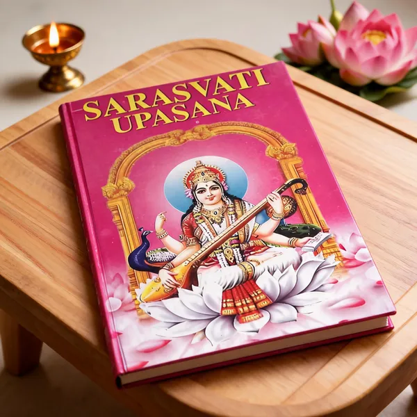 Sarasvati_Upasana_Hardcover_Religious_Book