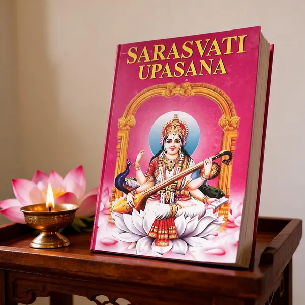 Sarasvati_Upasana_Hardcover_Religious_Book