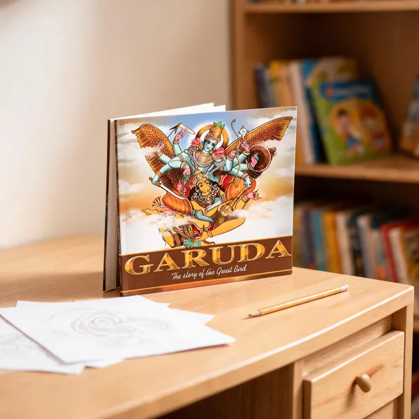 Garuda_The_Story_Of_The_Great_Bird_Children'S_Softcover_Book