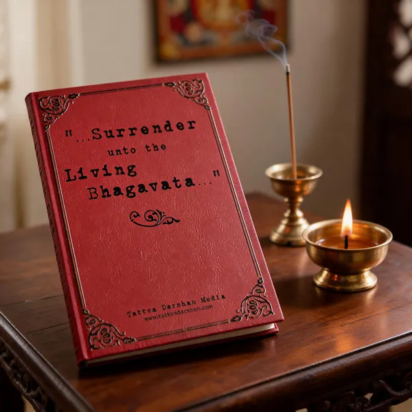 Surrender_Unto_The_Living_Bhagavata_Softcover_Religious_Book