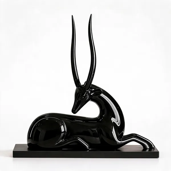 Black_Marble_Dust_X_Resin_Sculpture_For_Home_Decor