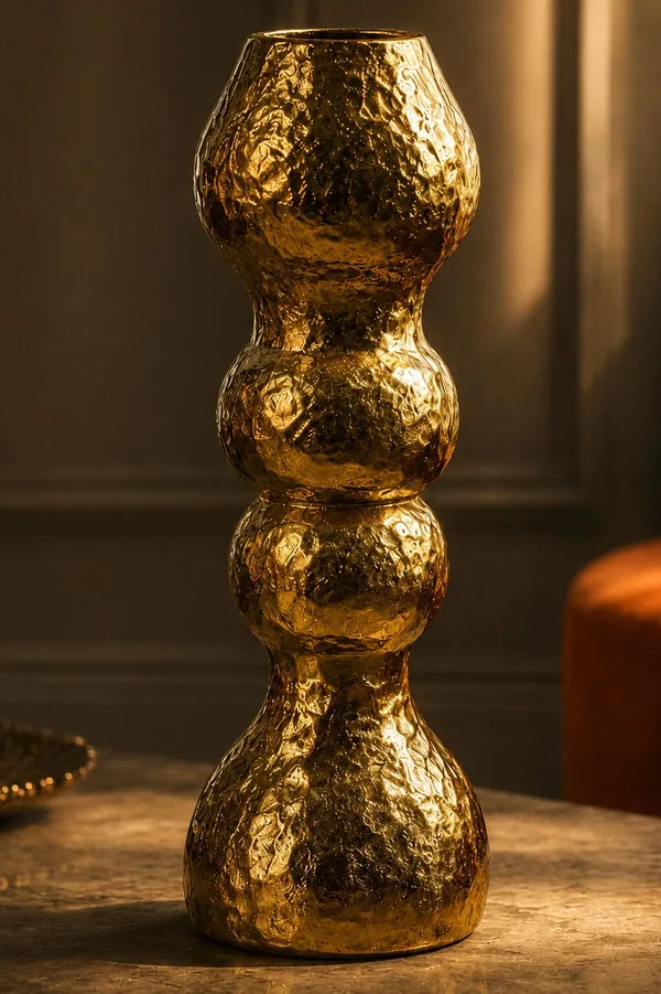 Metallic_Modern_Textured_Decorative_Vase