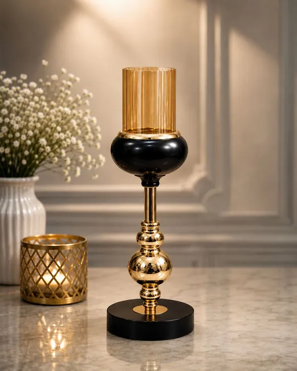 Metal_Modern_Ribbed_Glass_Table_Lamp