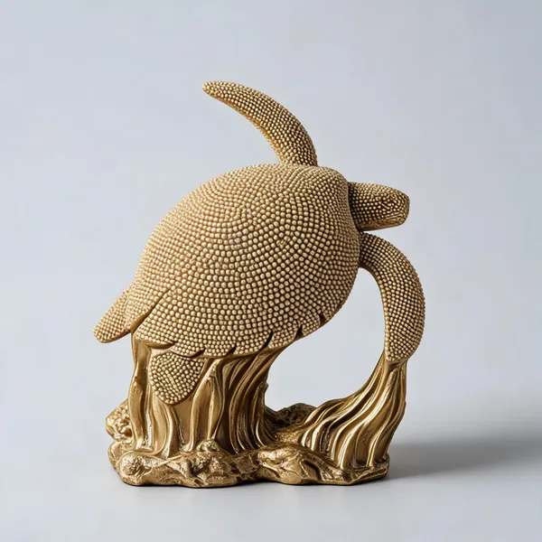 Gold_Marble_Dust_X_Resin_Sculpture_For_Home_Decor